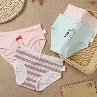 4pcspack briefs kids girls cartoon baby girl cute panties pure cotton teenage underwear lovely toddler shorts panty clothes new