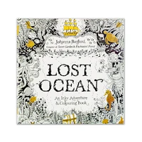 24 pages english edition lost ocean coloring books for adults children anti stress the secret garden painting drawing art book