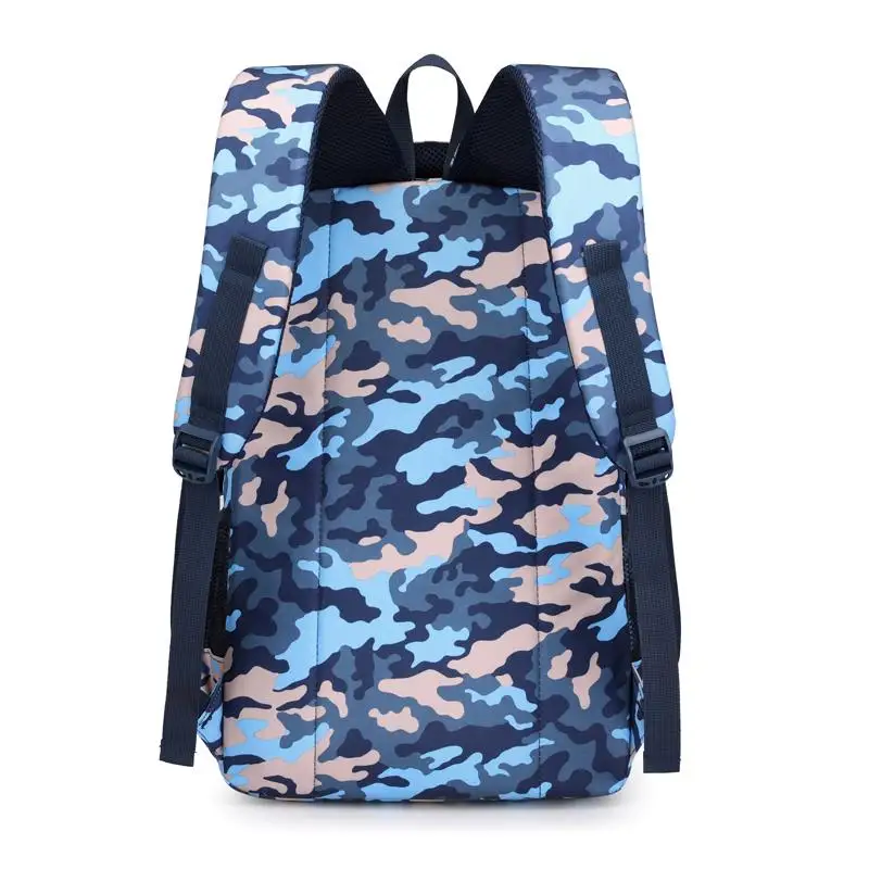 

Camouflage Printing School Backpack for Boys Military Games Multi-compartment School Bags Children Height 46cm Travel Backpack