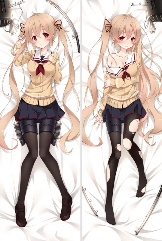 Оригинальный kantai collection аниме персонажи Кисараги &amp Yamakaze наволочка мурасамэ Shigure