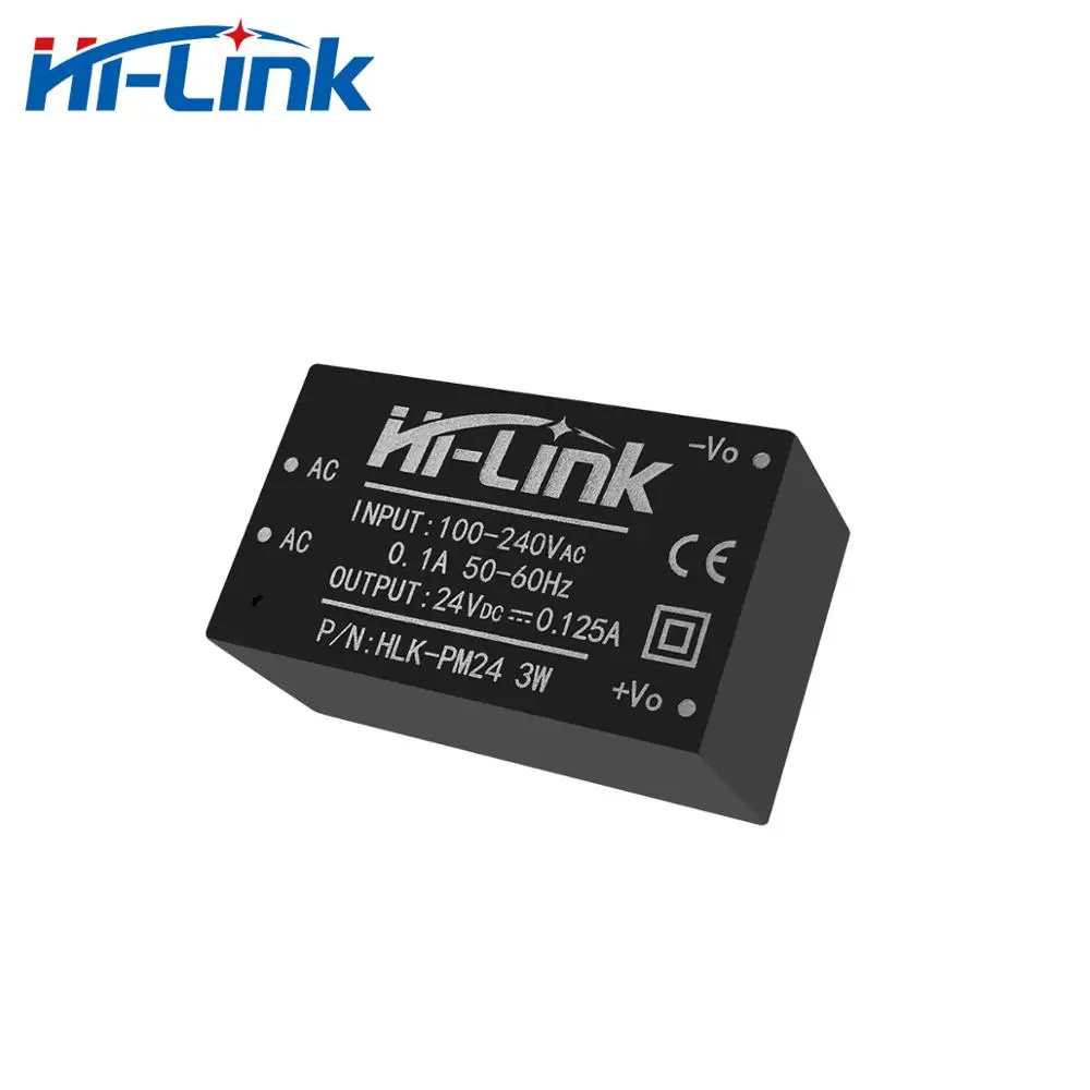 Модуль преобразователя переменного тока в постоянный ток 24 125 мА блок питания hilink