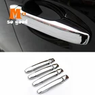 Крышка ручки двери для Subaru Forester (SJ) 2014-17 XV 2013-2017 Outback 2015-17 ABS Chrome, накладные аксессуары