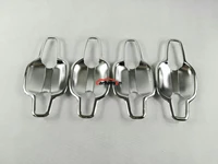 car accessories styling for geely atlas 2018 2020 abs chrome handle bowl scuff door bowl protective cover trim car sticker 4pcs