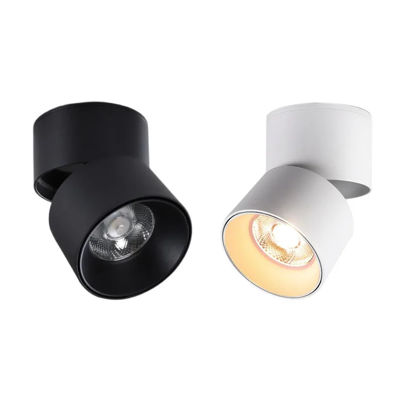 Новые поверхностсветодиодный светодиодные точечные светильники QIUBOSS 220 В для кухни, приглушаемые светодиодный ные Потолочные светильники ...
