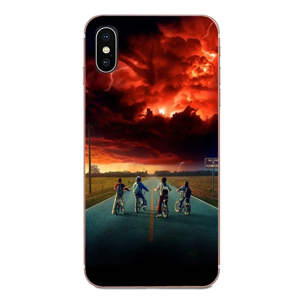 TPU Covers Capa For Xiaomi Mi3 Mi4 Mi4C Mi4i Mi5 Mi 5S 5X 6 6X 8 SE Pro Lite A1 Max Mix 2 Note 3 4 Clear Stranger Things Pattern | Мобильные