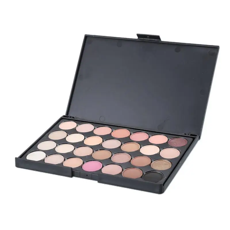 28 Shimmer Matte Colors Eyeshadow Palette Makeup Glitter Pigment Smoky Waterproof Cosmetics TSLM1 |
