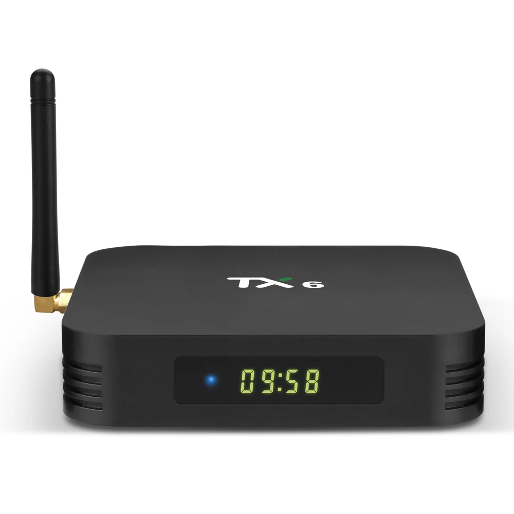 Tanix TX6 Smart Android tv Box Allwinner H6 4 ГБ 32 ГБ 5G двойной wifi bluetooth 4,1 4K USB3.0 для Google плеер Youtube телеприставка