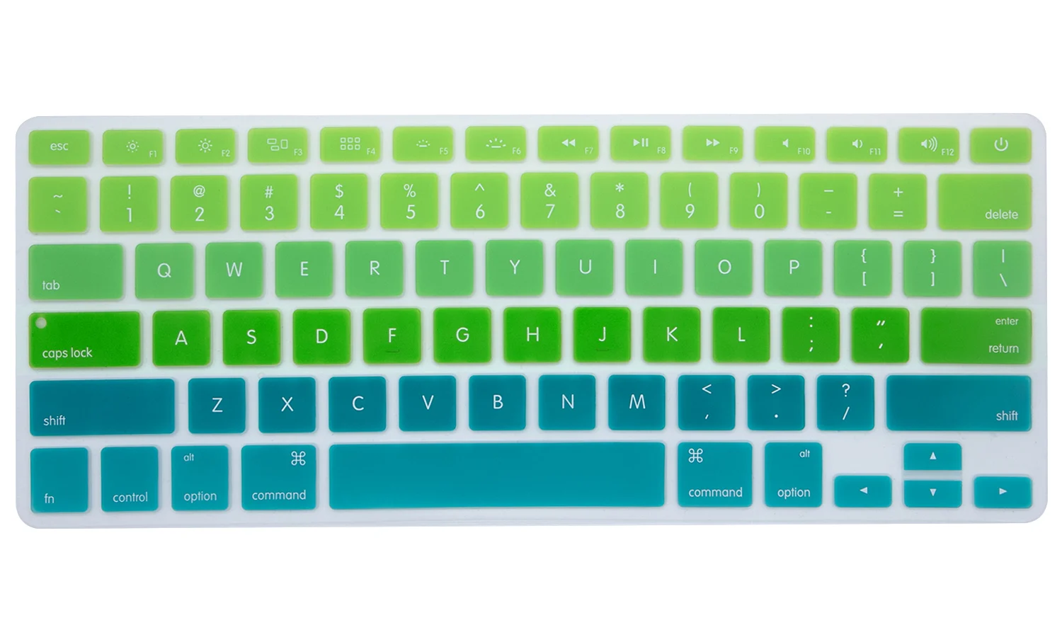 Защитная пленка для клавиатуры карамельного цвета силиконовая крышка MacBook Air Pro