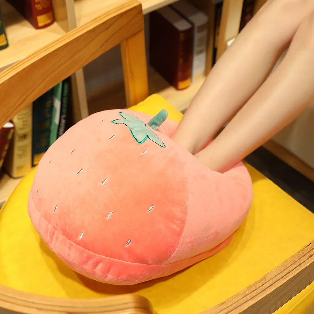 

Cute Cartoon Indoor Slides Men's Comfortable Warm Slippers Bedroom Plush House Sandals Computer Flip Flops Winter Women Shoes