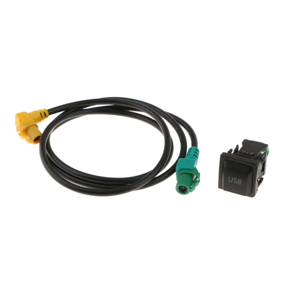 Автомобильный USB CD радиопровод Кабель-адаптер переключатель для VW RCD510 RNS315 RCD300 + Golf