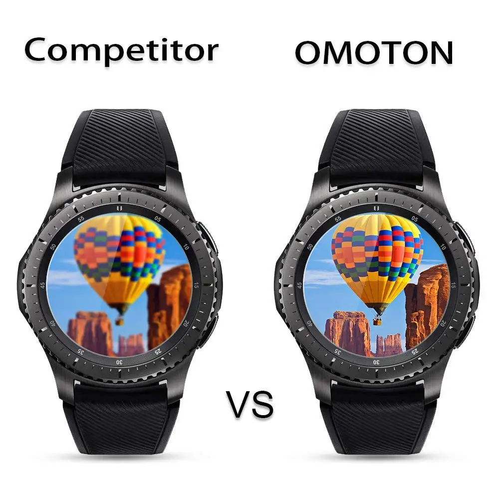 Стекло протектор экрана совместимый для samsung gear S3 Frontier SM-R760/Galaxy Watch 46 мм Классический