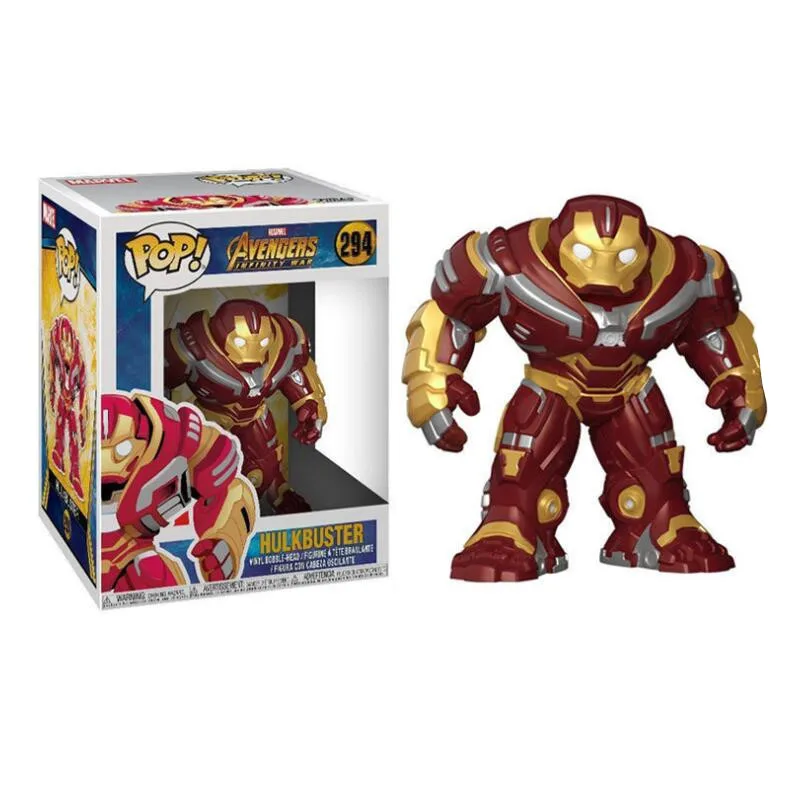 Лидер продаж экшн фигурки Мстители поп 294 # игрушки халкбастер декоративные куклы