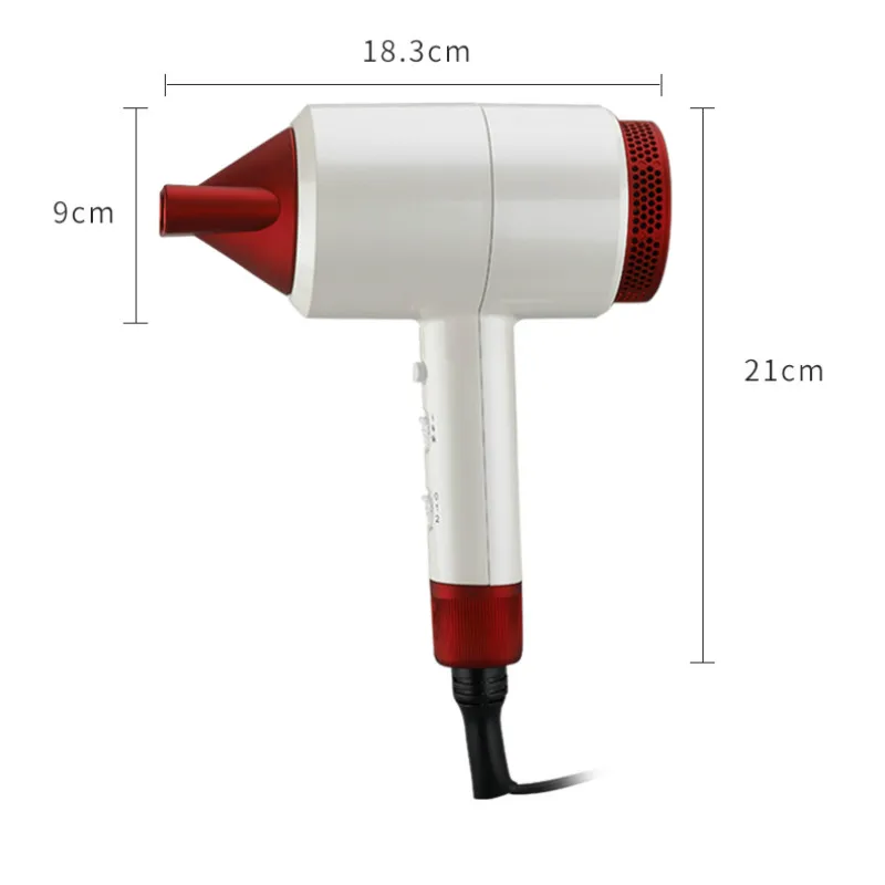 Новый 1800 Вт бытовой фен горячего воздуха щетка для волос Сушилки использования