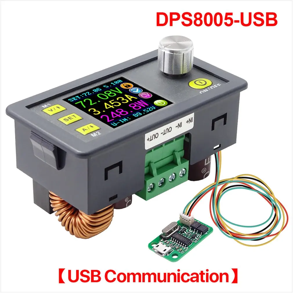 DPS8005 USB машина для испытаний на программируемую постоянную Напряжение текущий