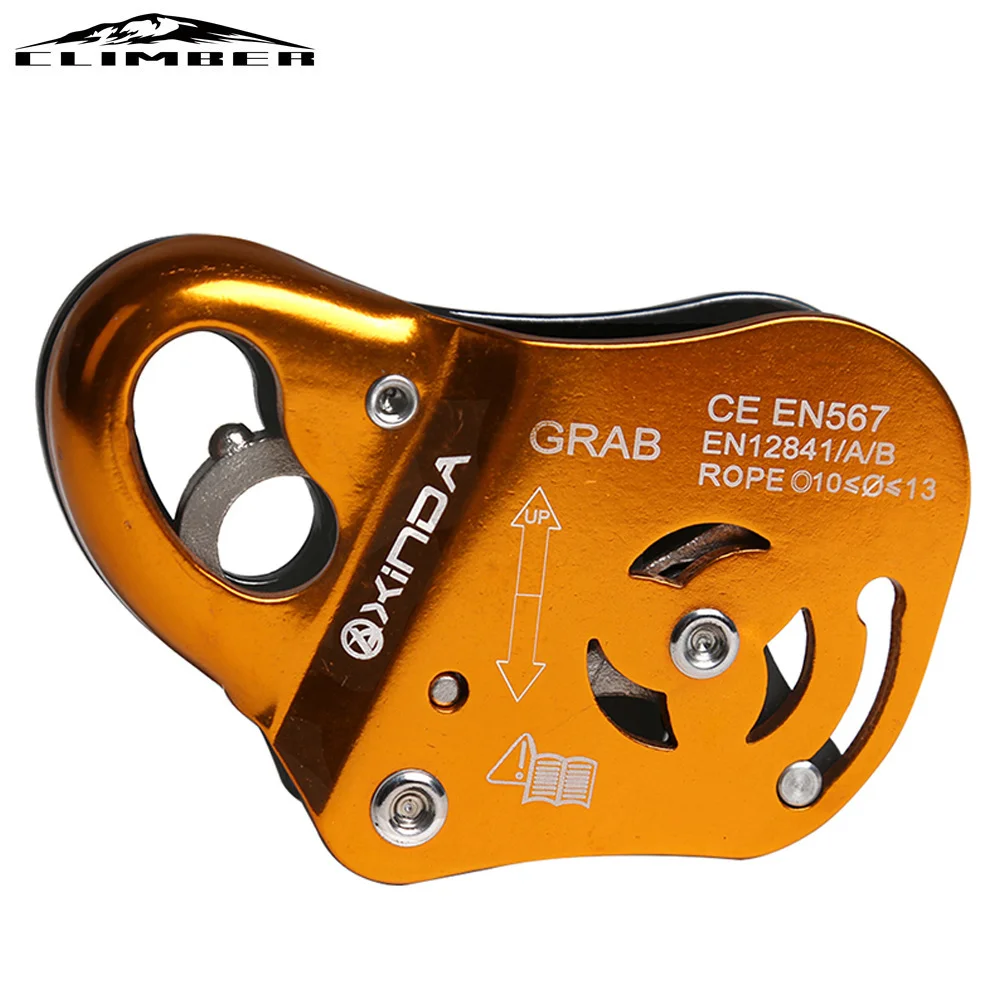 

New Store Brand Rock Climb Asending & Descending Safety Equipment Removable Rope Gripper Automatic Lock Anti Fall Protctive Gear