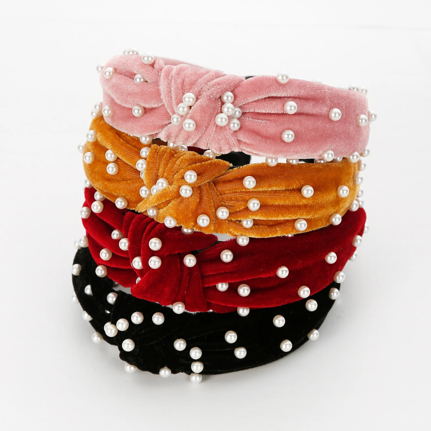 Модные фланелевые повязки для волос с узлом женщин модная спортивная повязка на