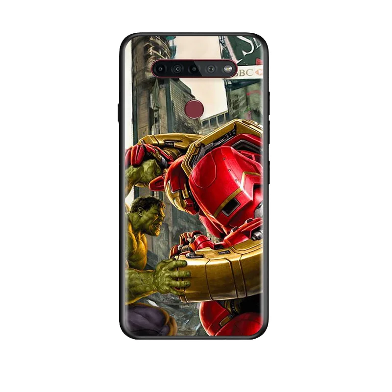 

Marvel Avengers Super Hero Hulk For LG K92 K71 K62 K61 K52 K51S K50S K42 K41S K40S K31 K30 K22 TPU Silicone Black Phone Case