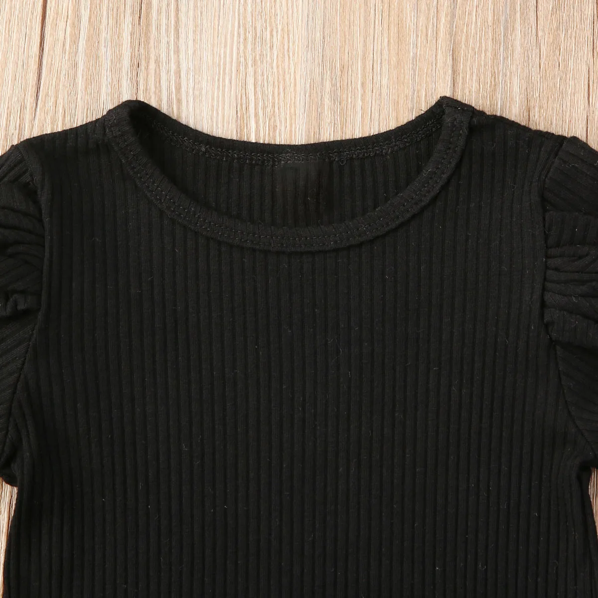 Платье рубашка с юбкой для маленьких девочек комплект короткими рукавами