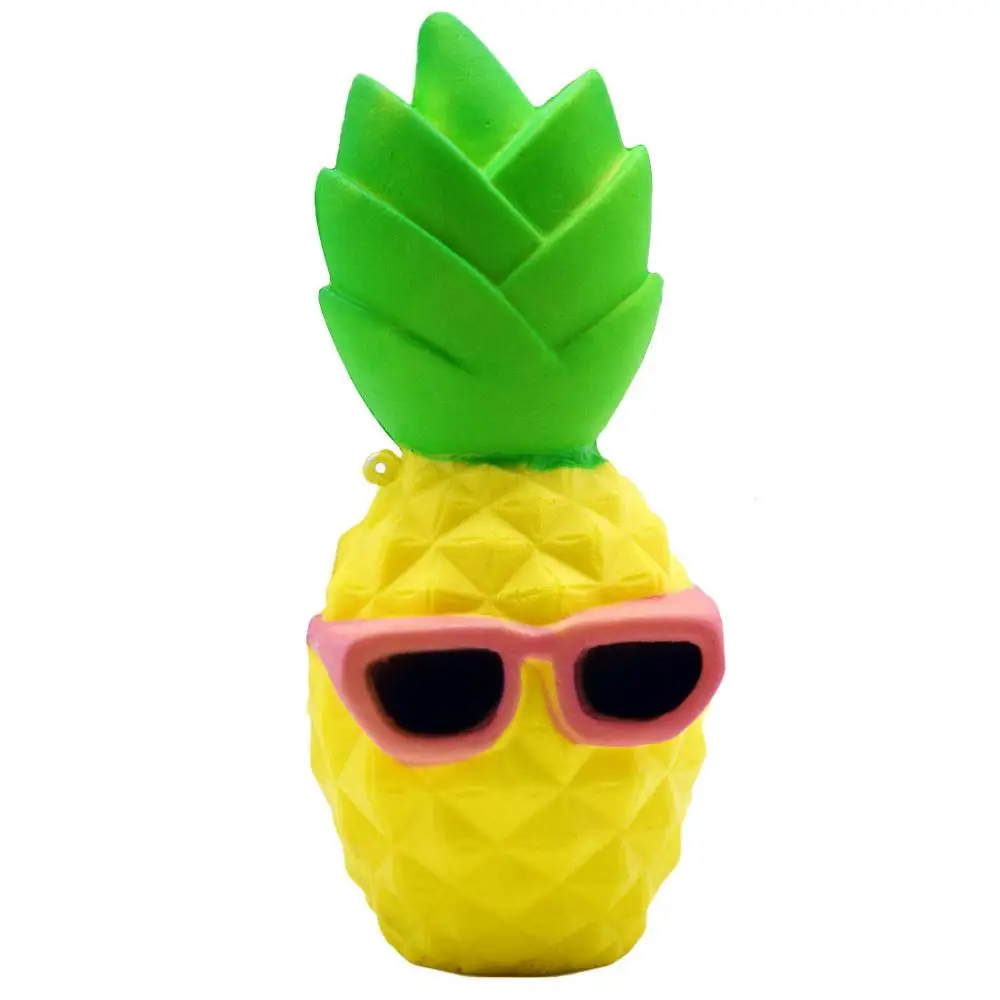 Jumbo Smiley Rainbow мягкое моделирование медленного роста Клубника Детские Мягкие ароматизированные игрушки для снятия стресса забавная игрушка для детей