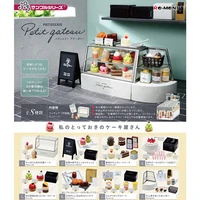 re ment miniature simulation food and play box eggs rement cream fruit cake shop display cabinet blind box