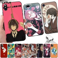 japan anime bungou stray dogs dazai osamu phone case cover for iphone 13 8 7 6 6s plus x 5 5s se 2020 xr 11 pro xs max