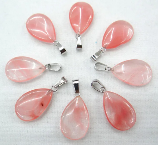 

Wholesale 24pcs/lot high quality natural Dalamatian stone water drop shape pendant for DIY Jewelry Making pendants Accessories