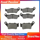 Передние и задние тормозные колодки для мотоцикла Road Passion для YAMAHA XT660Z XT 660 Z Tenere 2008-2016 XT 660 ZA Tenere ABS 2011-2016