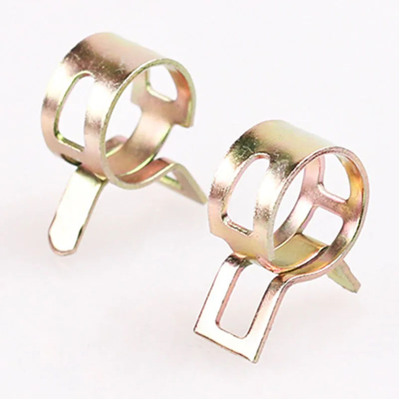 75 шт./компл. 6 10 мм вакуумная пружина топливного масла воды ЦП шланг зажим труба