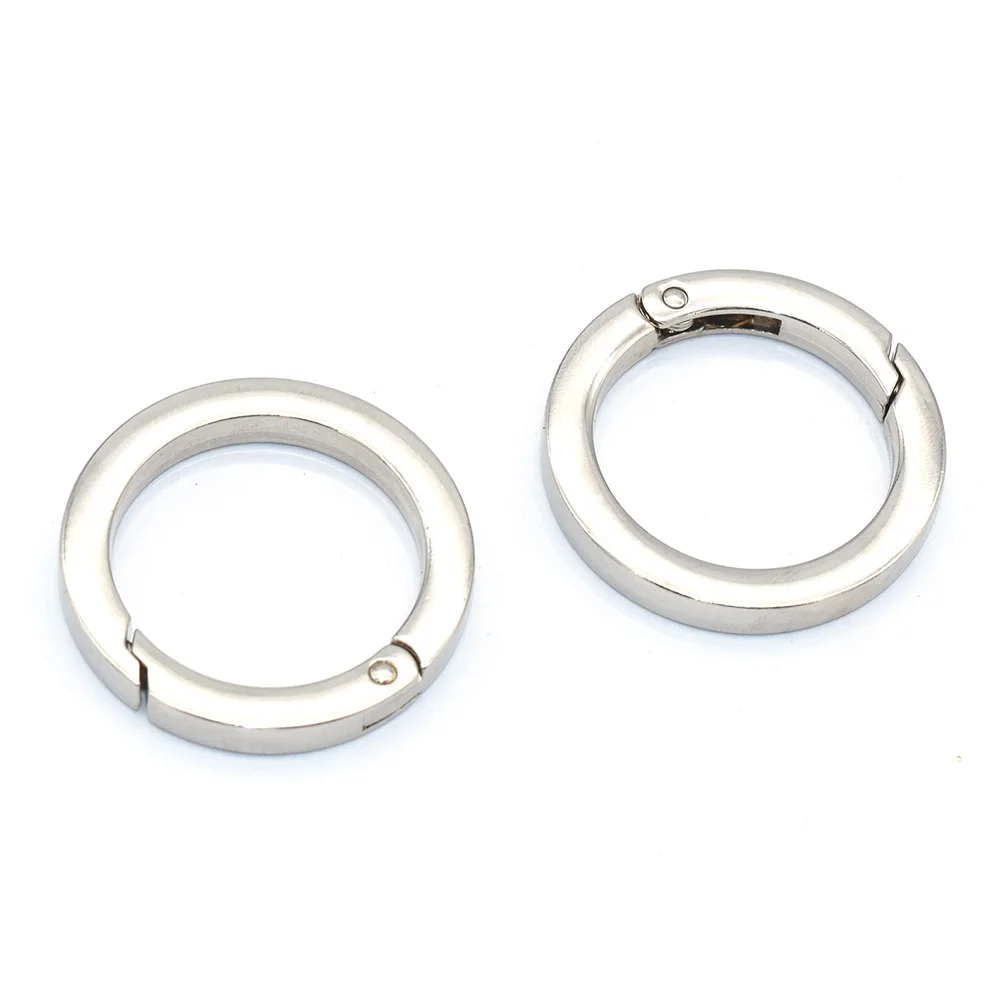 26 мм Серебряный Круглый шарф-хомут с круглым воротником металла в виде