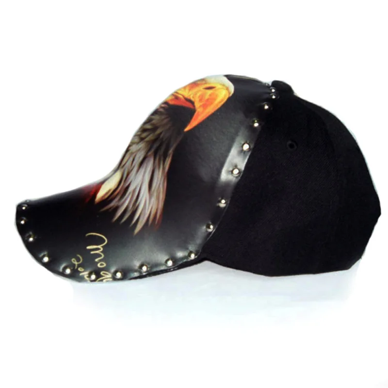 Оригинальная бейсболка в китайском стиле с 3D принтом тигра парусного орла
