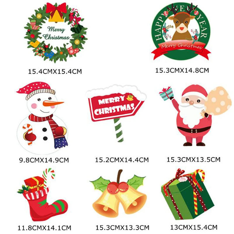 Веселый Рождественский баннер настенная гирлянда Рождественская вечеринка флаг