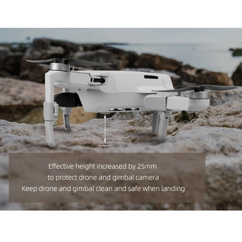 Складные посадочные шестерни для DJI Mavic Mini расширенная опора ног карданный