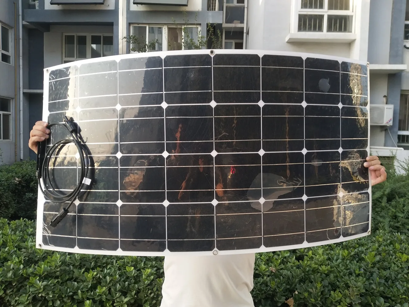 Китай Высококачественная Гибкая солнечная панель 100 Вт монокристаллическая