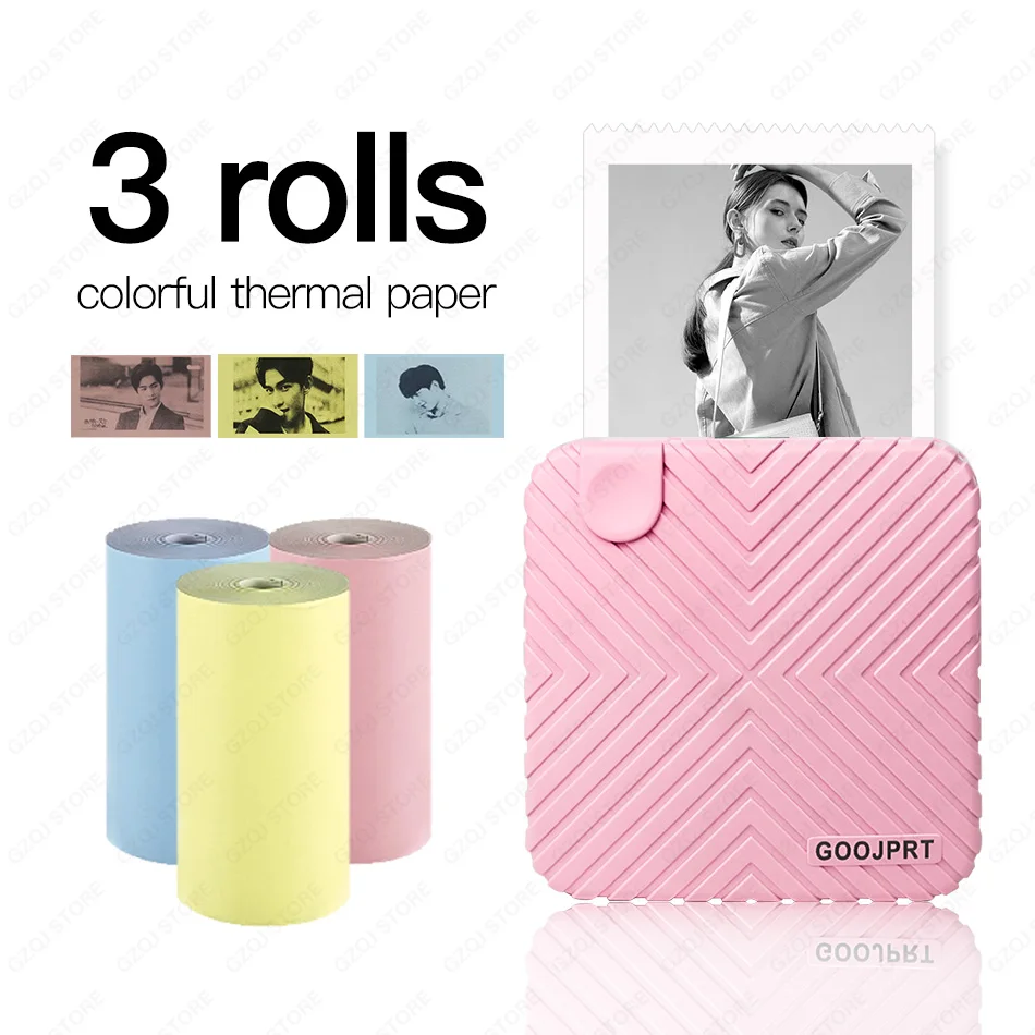 58 мм Мини Bluetooth фотообложка из мелкий рисунок Карманный фотопринтер Портативный