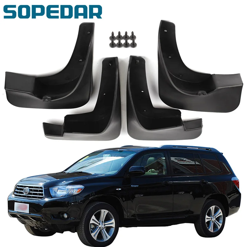 Автомобильный брызговик SOPEDAR для Toyota Highlander 2007 2008 2009 2010|Грязезащита| |