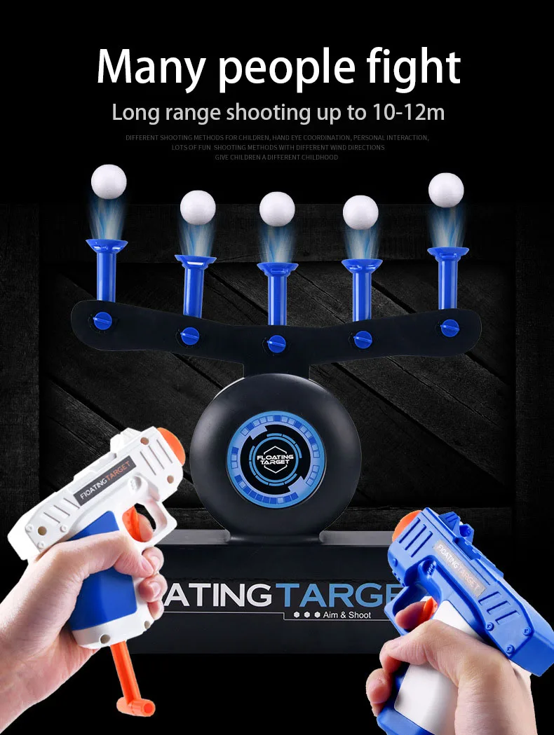 

Electric Shooting Toy Suspended Ball Dart Target New Type Gun Shooting Floating Circling Ball Indoor Shooting Game Kids Toy