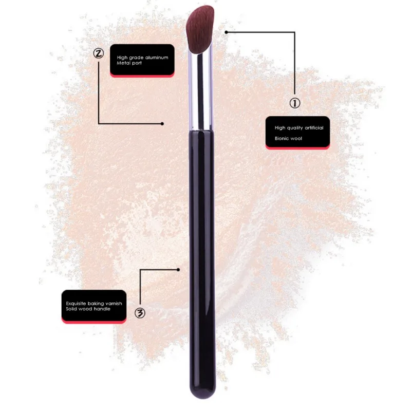 1 шт. угловая кисть для консилера кисти макияжа в форме большого пальца