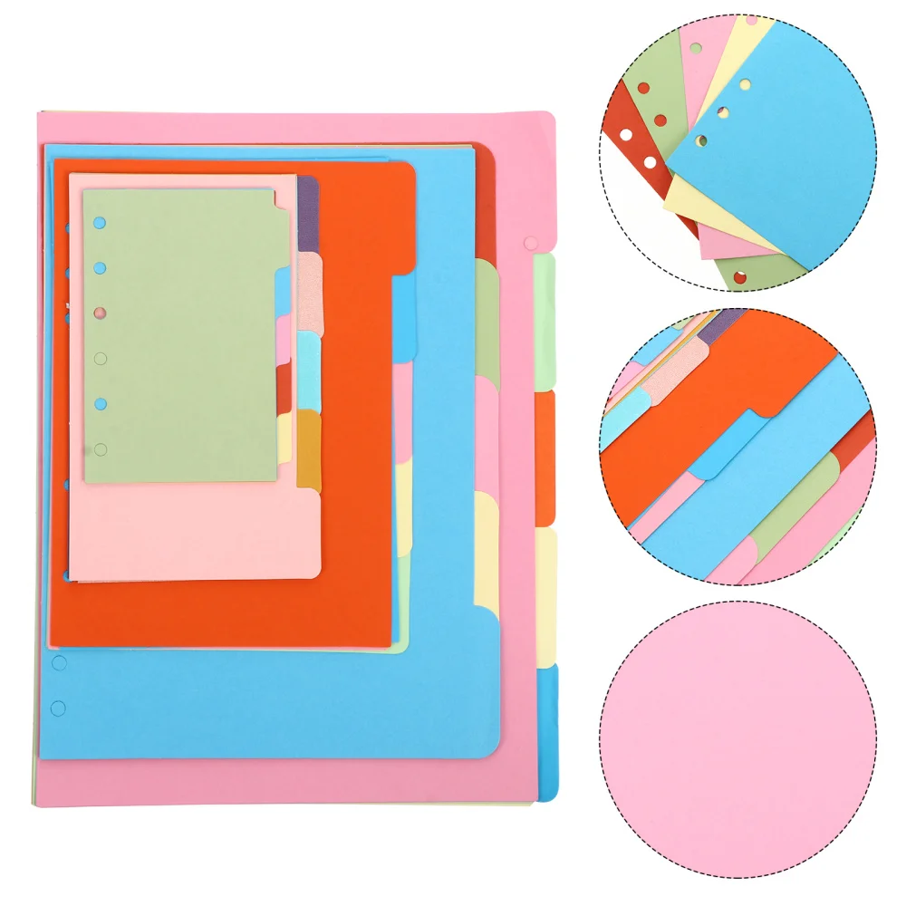 

5 Sets Loose-Leaf Papers Practical Notebook Papers Writing Papers with Hole