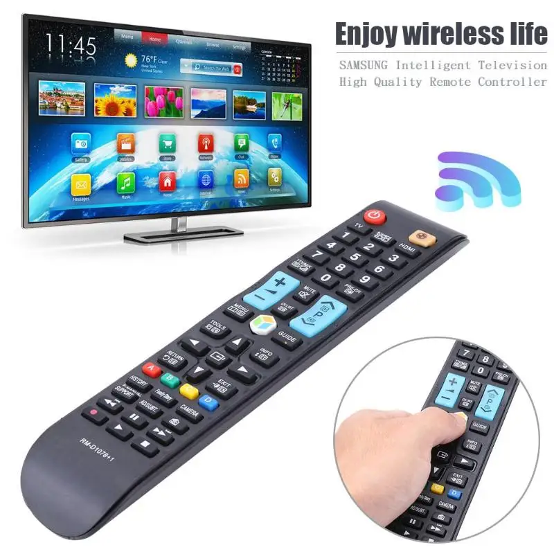 Умный пульт дистанционного управления RM D1078 + 1 светодиодный для Samsung Smart TV|Пульты