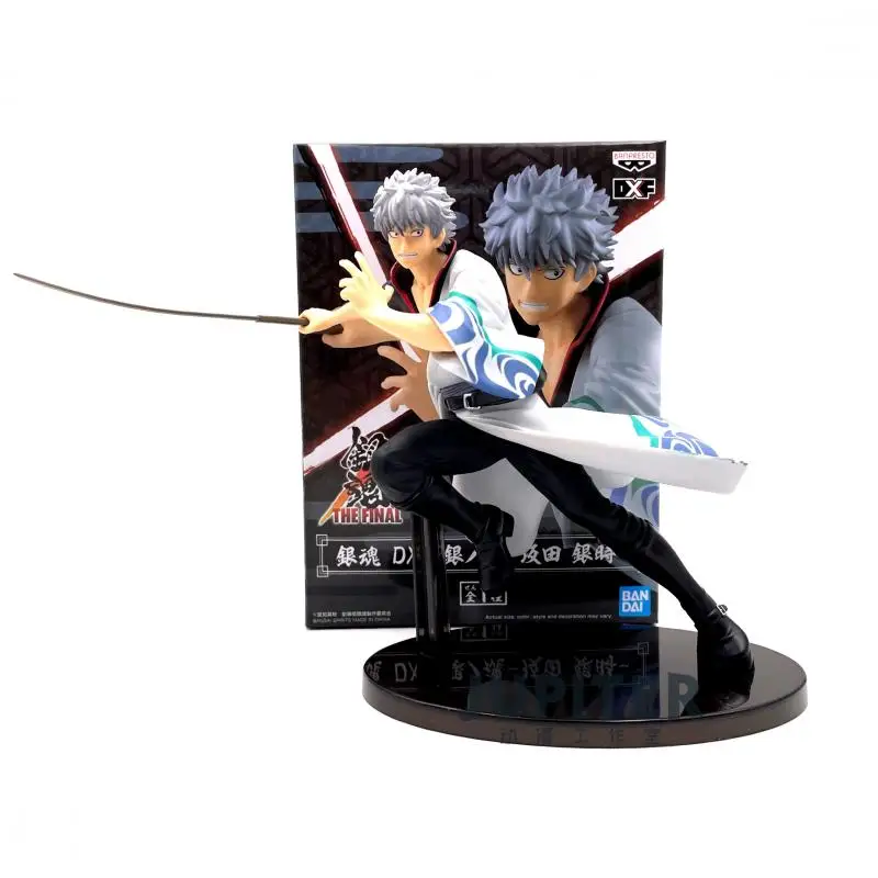 

Bandai Banpresto Anime Gintama Dxf Sakata Gintoki Action Figure Sakata Gintoki Shinpachi Kagura Collectible Toy