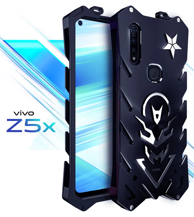 

Алюминиевый противоударный металлический чехол для Vivo Z5x, чехол для Z5x