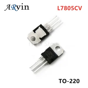 10PCS L7805CV TO220 L7805 TO-220 7805 LM7805 MC7805 Voltage Regulator