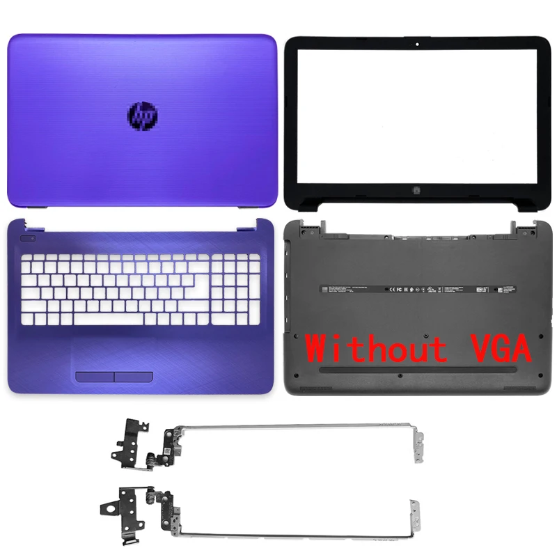 

Новинка для HP 250 255 256 G4 15-AC 15-AF ноутбук ЖК-дисплей задняя крышка/Передняя панель/петли крышка/Упор для рук/нижний чехол задняя крышка Топ чехол...