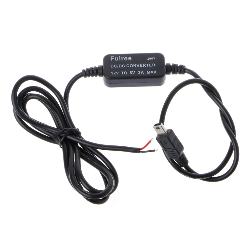 Автомобильное зарядное устройство с выходом Mini USB 12 В в 5 3 А преобразователь