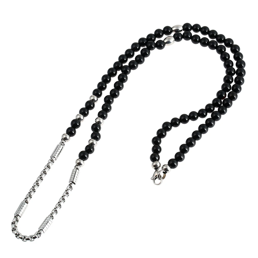 Панк из нержавеющей стали волк может открыть пуля кулон ожерелье с черной