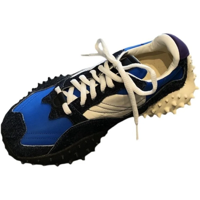 

Women's Shoes Sports Shoes 2021 Spring and Summer Spiked Non-slip Casual Shoes Comfortable Color Matching Shoes Size 35-40