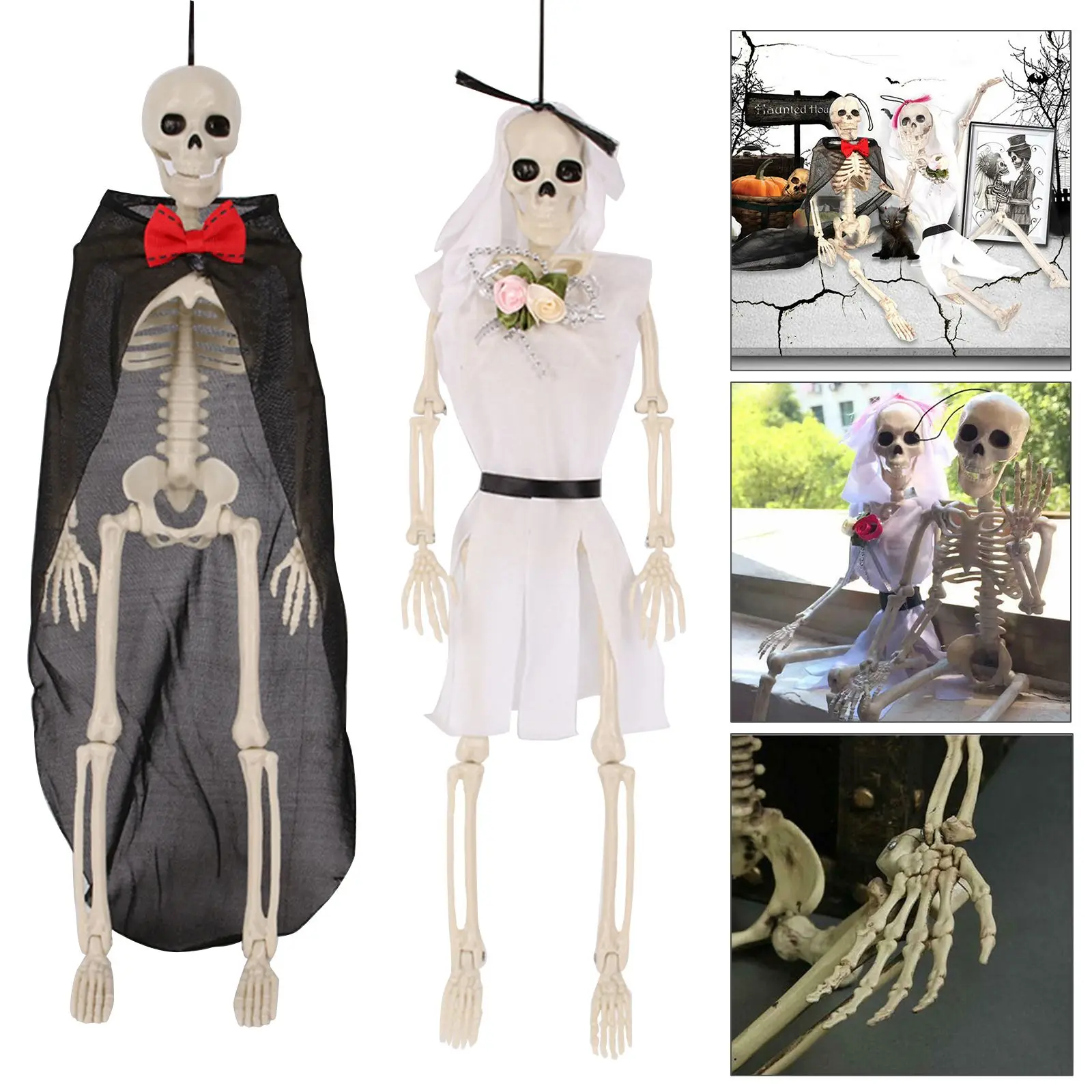 

Реквизит для Хэллоуина скелет в натуральный размер, украшение для вечеринки, модель человеческой анатомии, украшение для дома