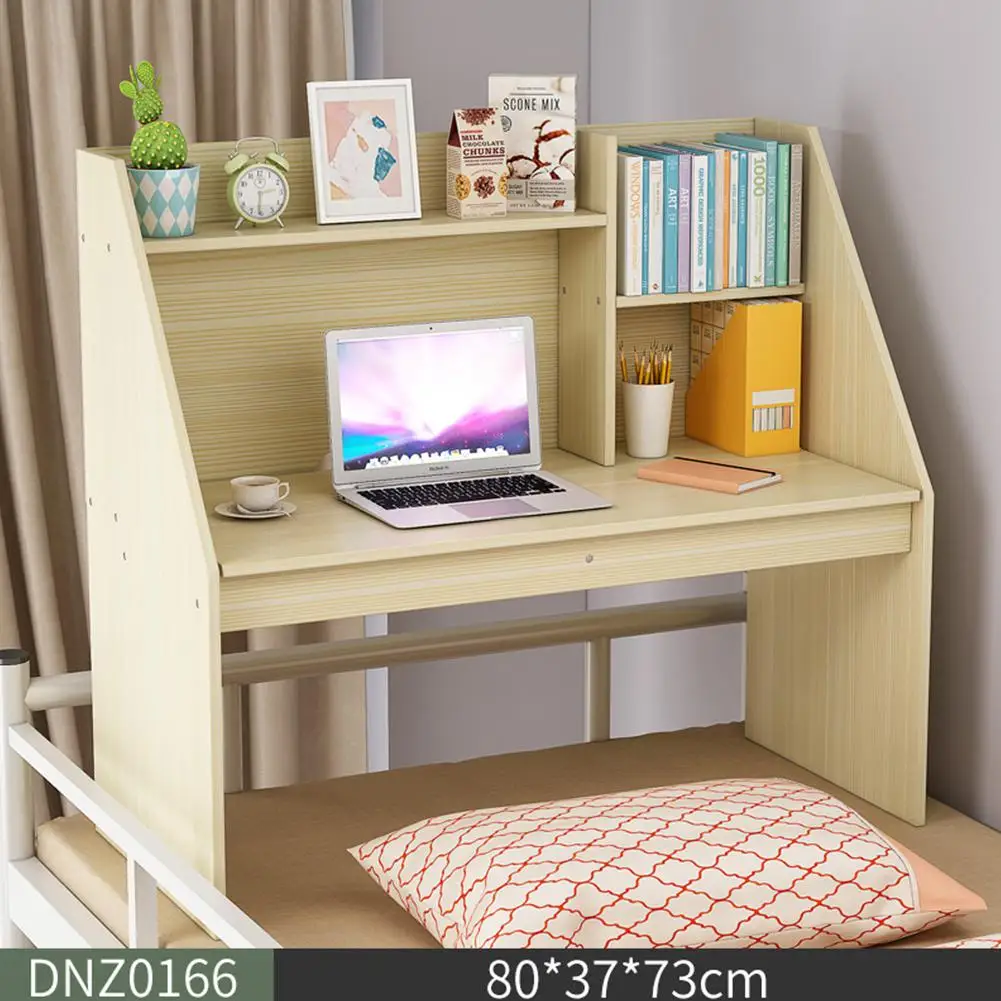 Деревянный компьютерный стол HiMISS скрытый для хранения с откидной крышкой