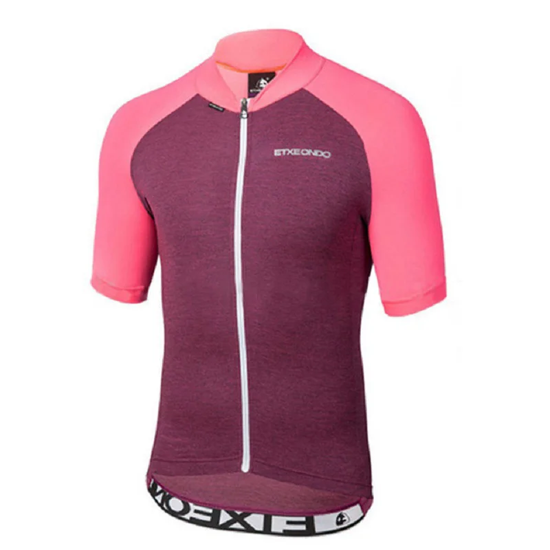 Etxeondo 2019 Джерси с коротким рукавом для велоспорта дышащая гоночная одежда на
