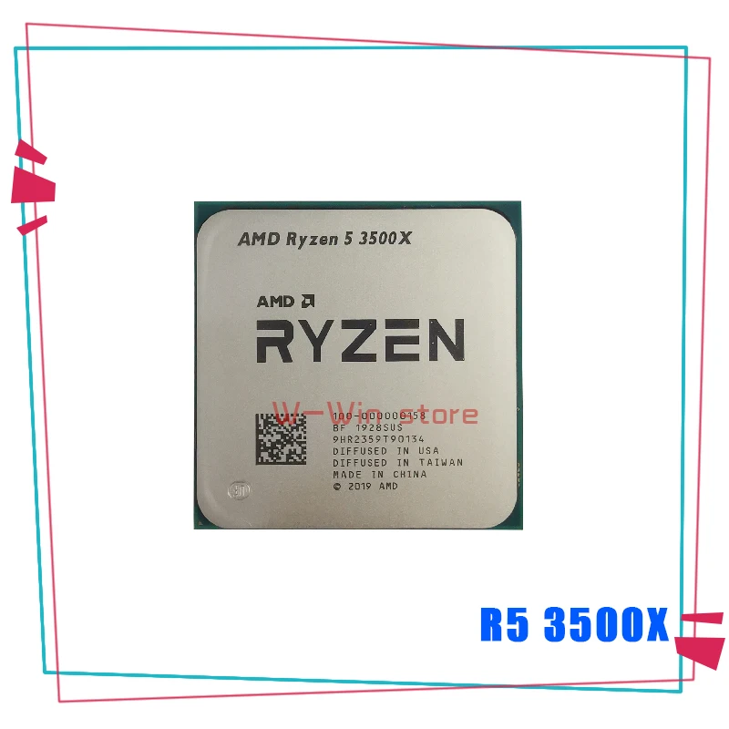 Процессор AMD Ryzen 5 3500X R5 3500X3 6 GHz шестиядерный шестипотоковый процессор 7NM 65W L3 = 32M 100